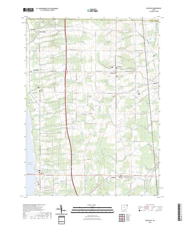 USGS Topographic Map – Gustavus