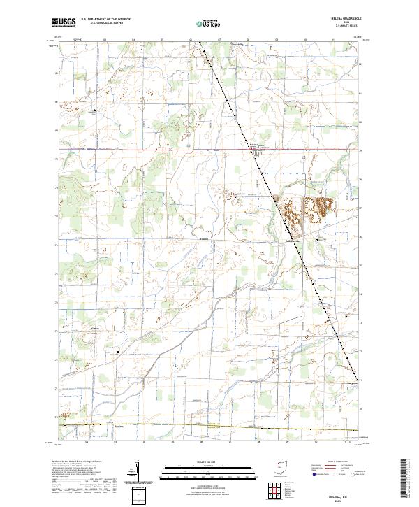 USGS Topographic Map – Helena