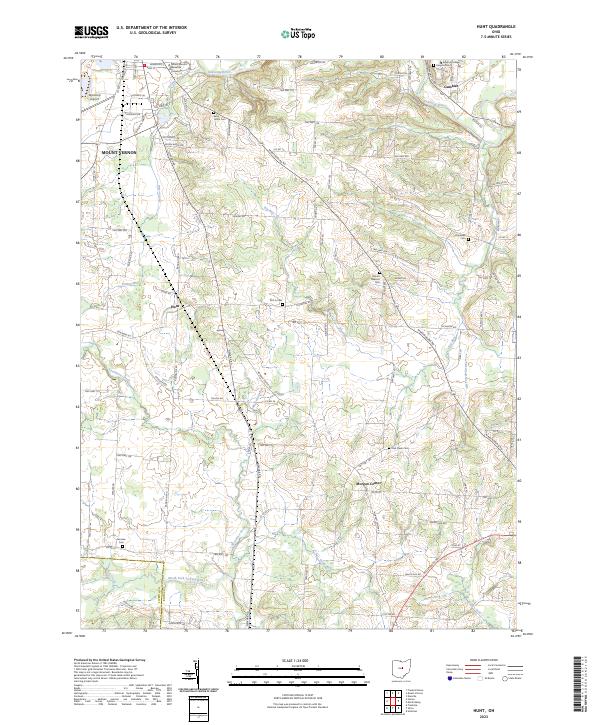 USGS Topographic Map – Hunt