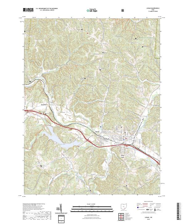 USGS Topographic Map – Logan