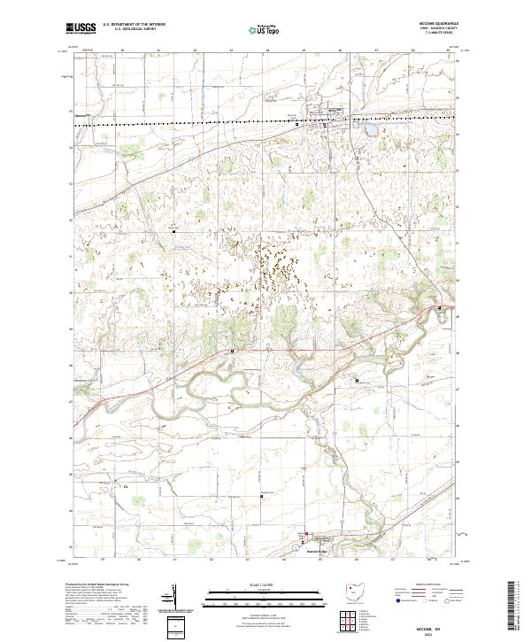 USGS Topographic Map – McComb