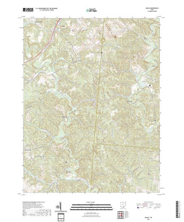 USGS Topographic Map – Mulga
