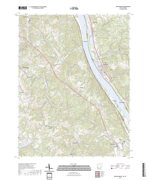 USGS Topographic Map – New Richmond