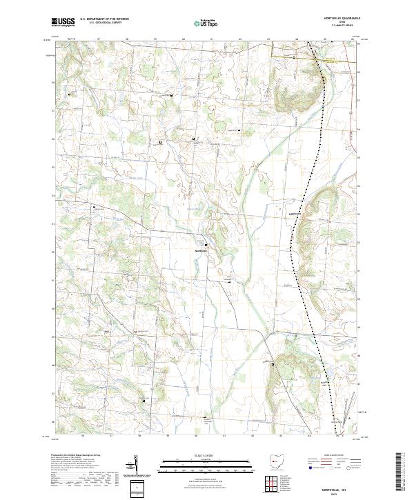 USGS Topographic Map – Northville