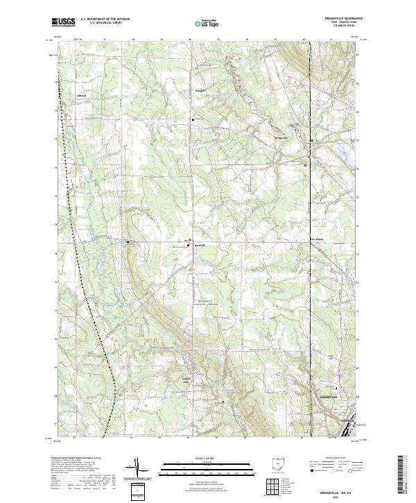USGS Topographic Map – Orangeville
