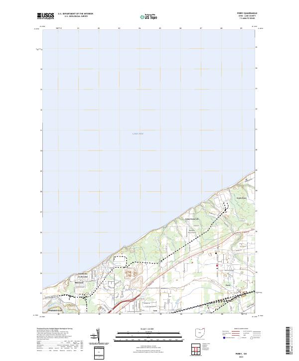USGS Topographic Map – Perry