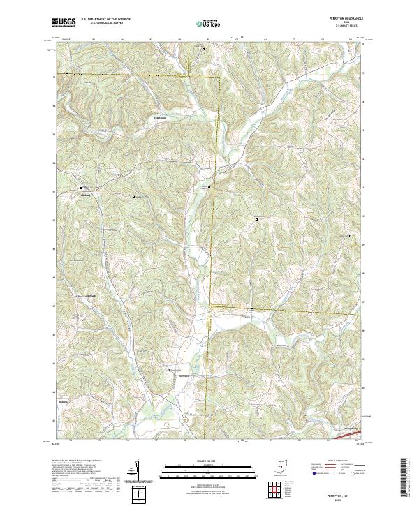 USGS Topographic Map – Perryton