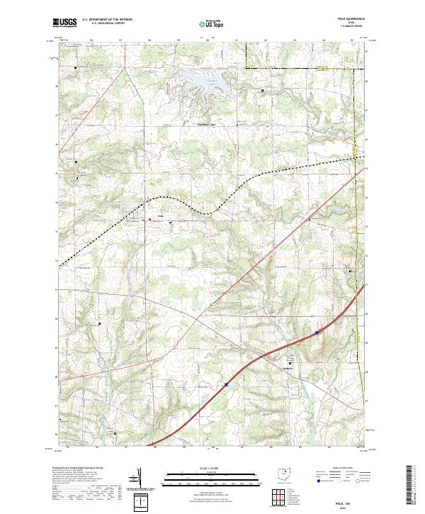 USGS Topographic Map – Polk