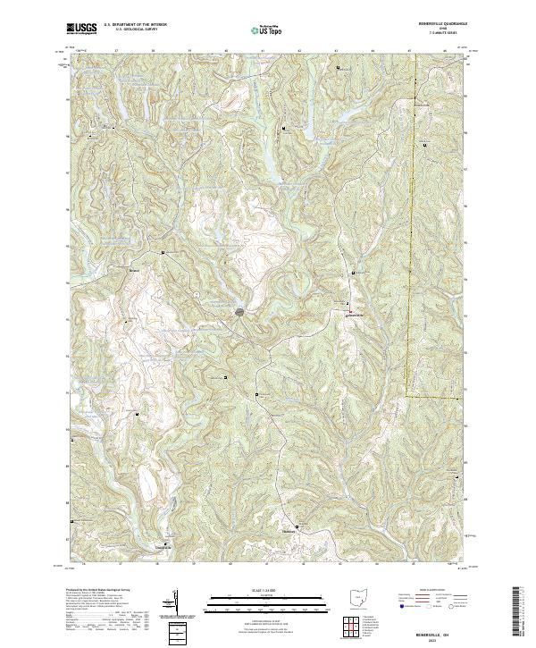 USGS Topographic Map – Reinersville