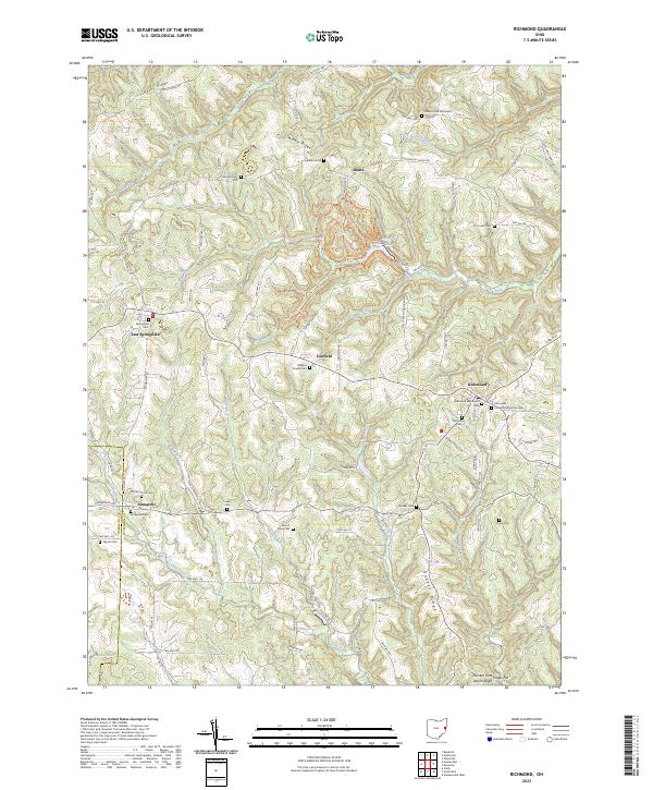 USGS Topographic Map – Richmond