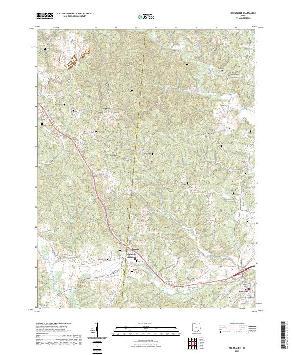 USGS Topographic Map – Rio Grande