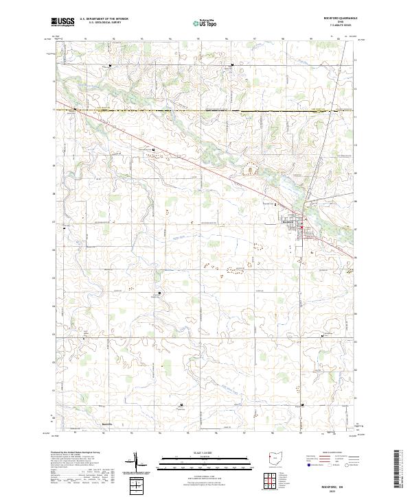 USGS Topographic Map – Rockford