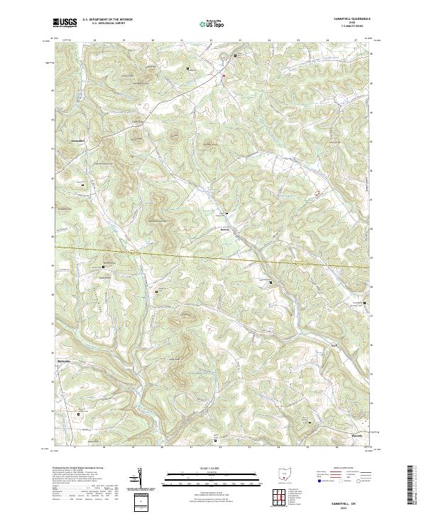 USGS Topographic Map – Summithill