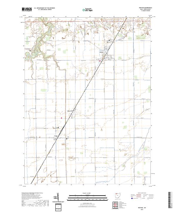 USGS Topographic Map – Weston