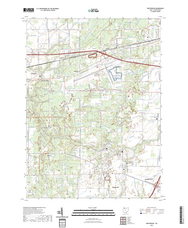 USGS Topographic Map – Whitehouse