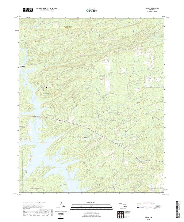 USGS Topographic Map – Alikchi