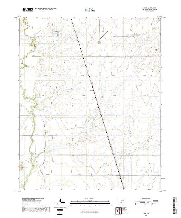 USGS Topographic Map – Babbs