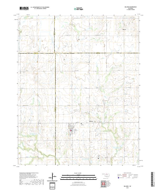 USGS Topographic Map – Billings