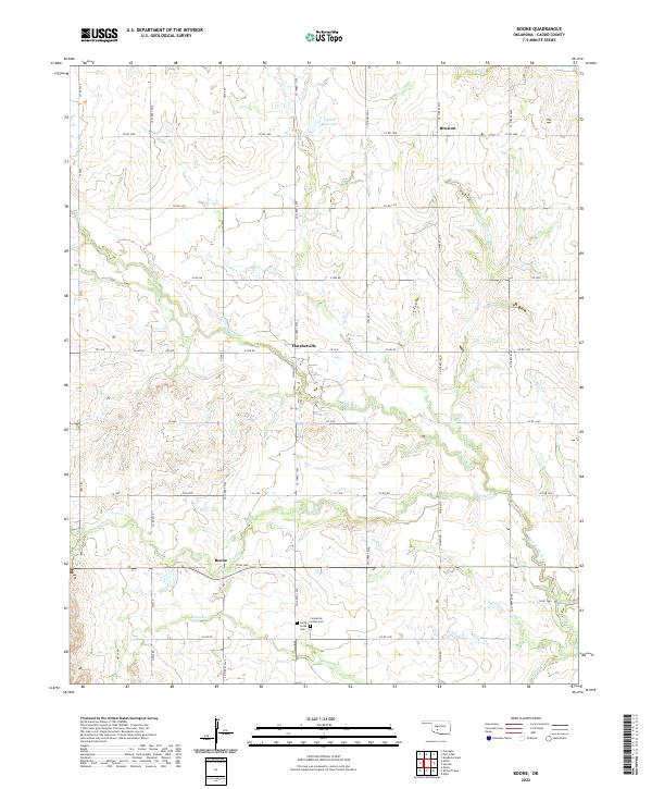 USGS Topographic Map – Boone