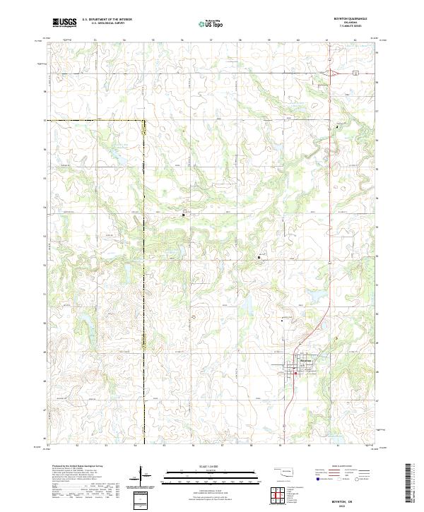 USGS Topographic Map – Boynton