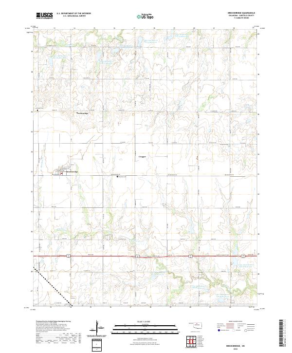USGS Topographic Map – Breckinridge