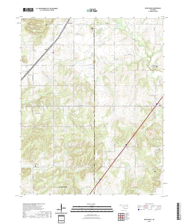 USGS Topographic Map – Bushyhead