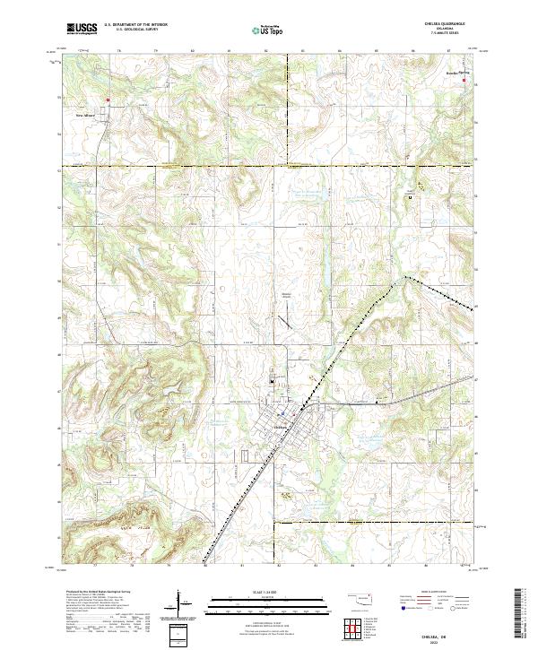 USGS Topographic Map – Chelsea