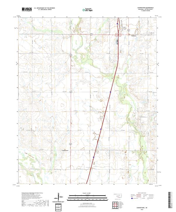 USGS Topographic Map – Cookietown