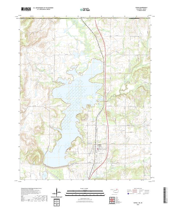 USGS Topographic Map – Copan