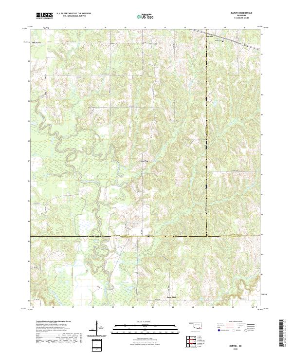 USGS Topographic Map – Darwin