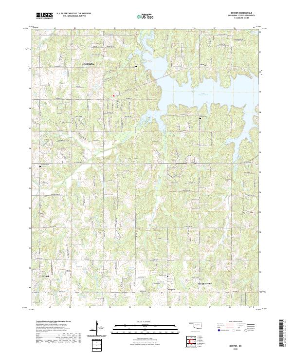 USGS Topographic Map – Denver