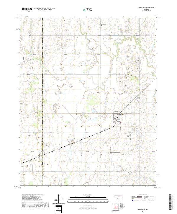 USGS Topographic Map – Drummond