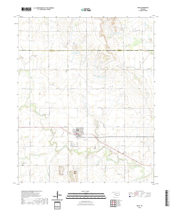 USGS Topographic Map – Duke