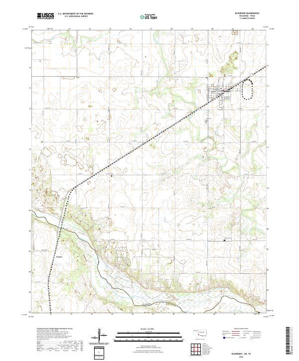 2022 Map of Eldorado, 2022 Print
