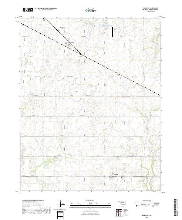 USGS Topographic Map – Fairmont