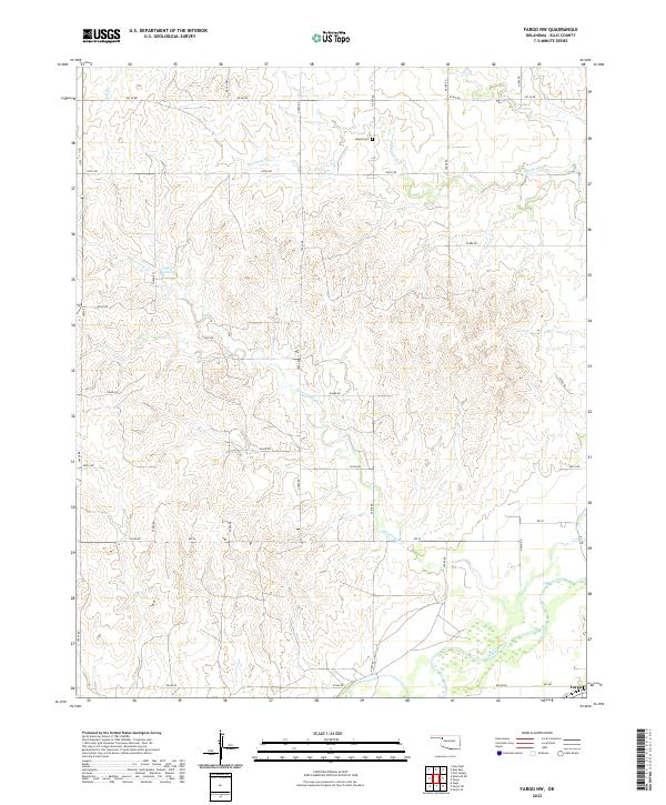 USGS Topographic Map – Fargo NW