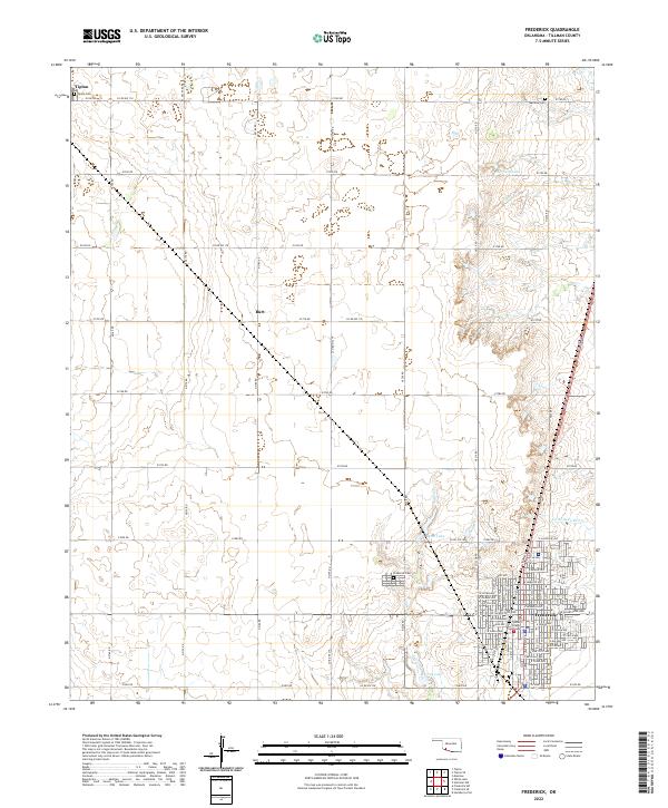 USGS Topographic Map – Frederick
