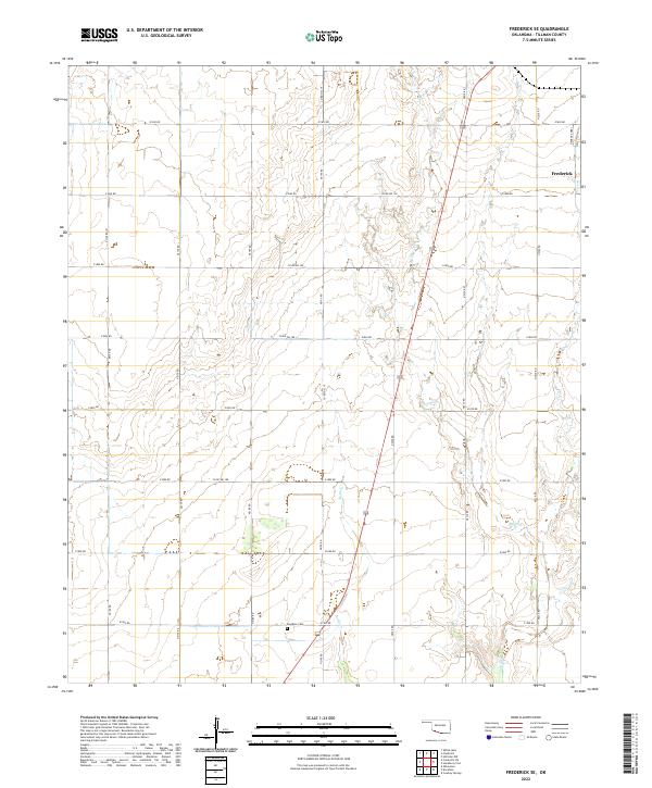 USGS Topographic Map – Frederick SE