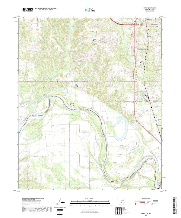 USGS Topographic Map – Grant