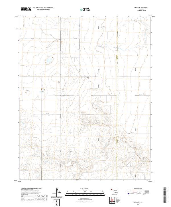 USGS Topographic Map – Griggs NE