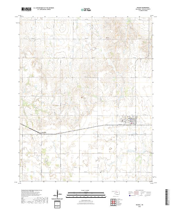 USGS Topographic Map – Helena