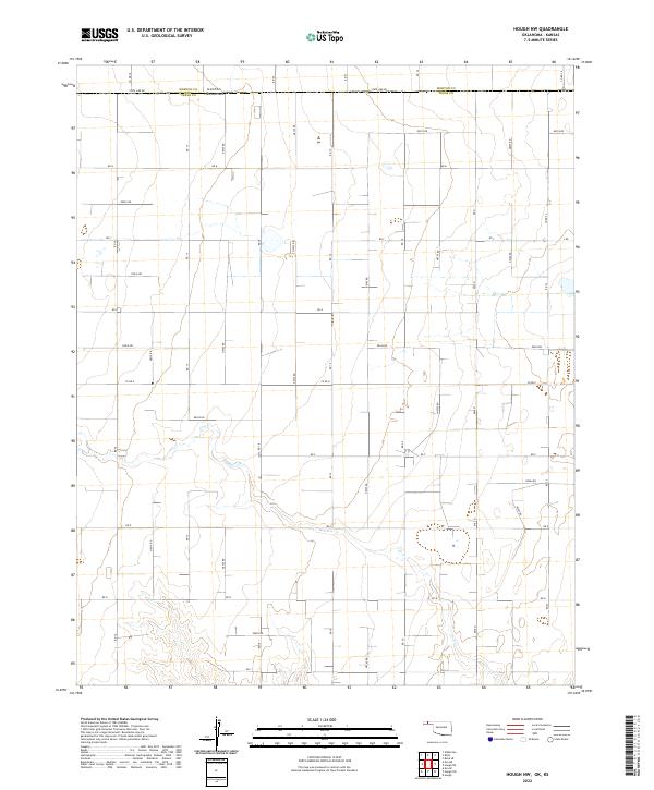 2022 Map of Hough NW, 2022 Print