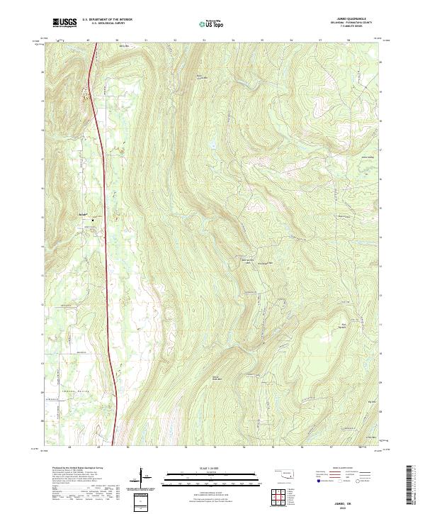 USGS Topographic Map – Jumbo