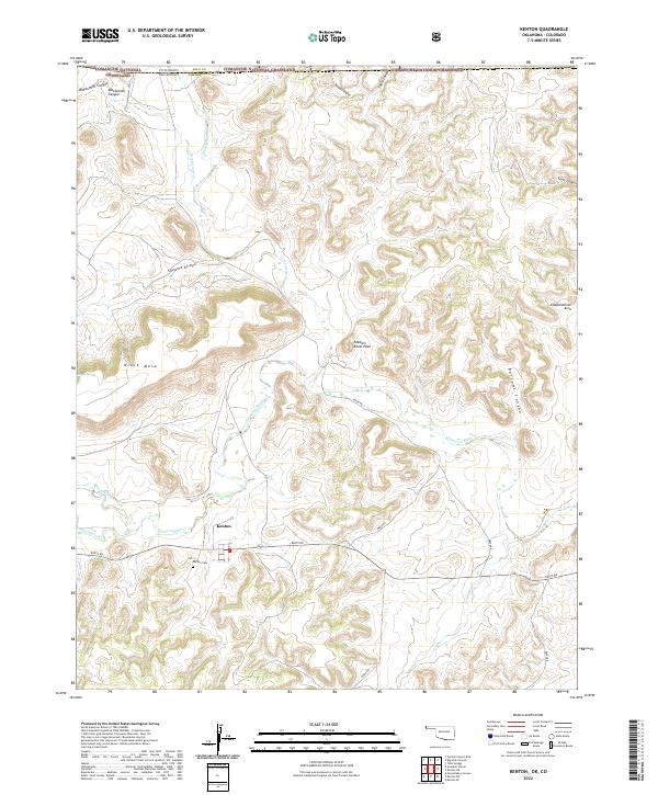 USGS Topographic Map – Kenton