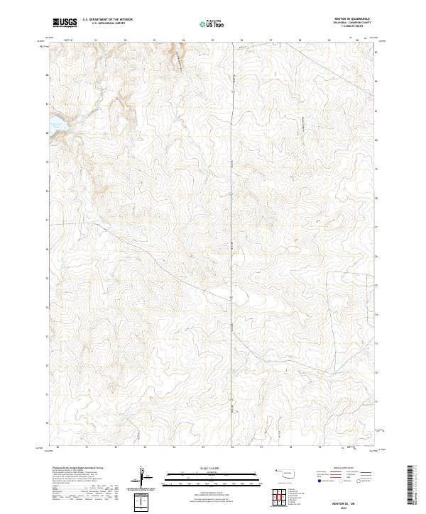 USGS Topographic Map – Kenton SE