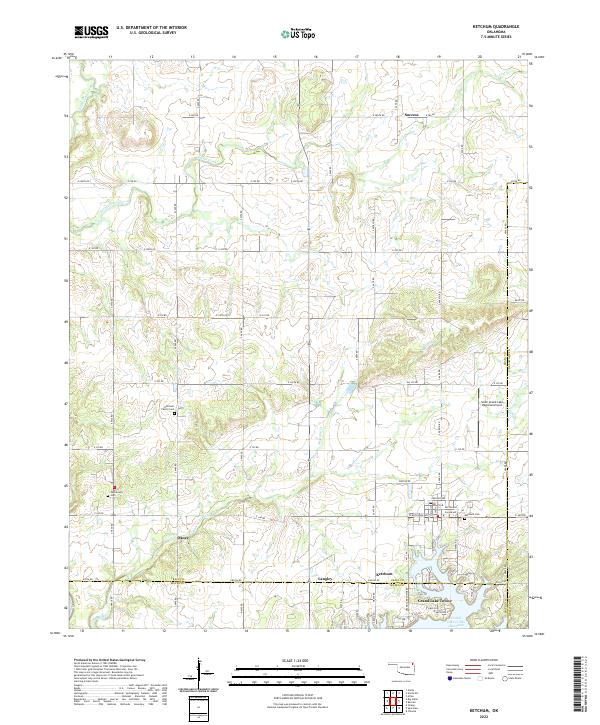USGS Topographic Map – Ketchum