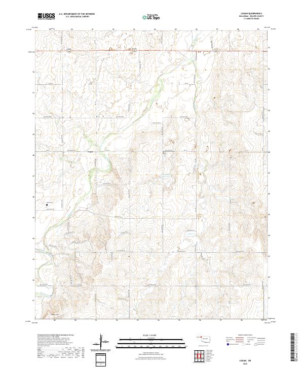 USGS Topographic Map – Logan