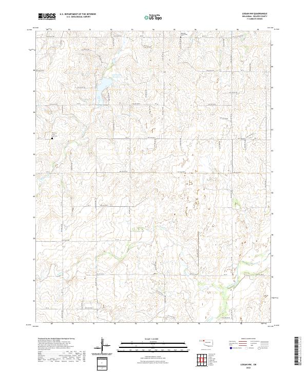 USGS Topographic Map – Logan NW