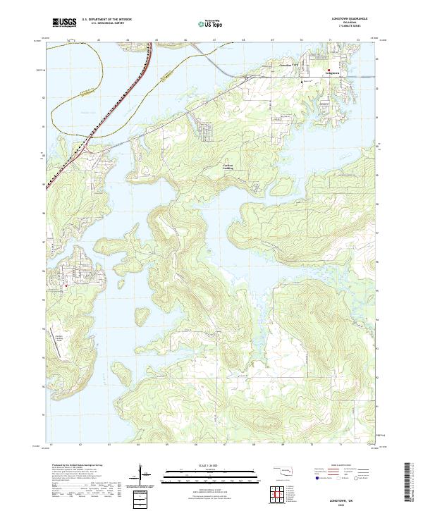 USGS Topographic Map – Longtown