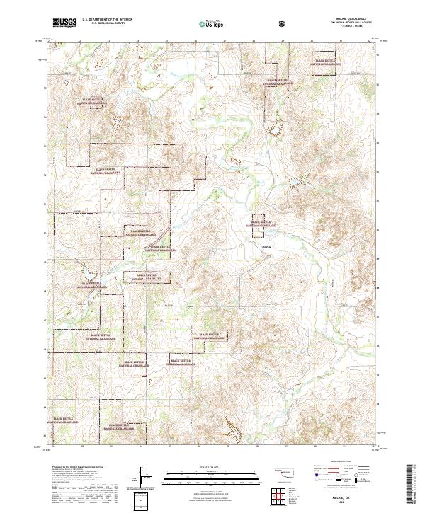 USGS Topographic Map – Mackie